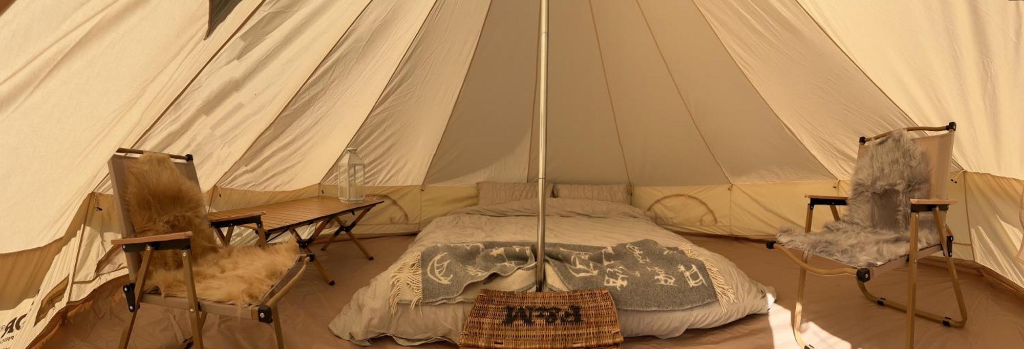 Bell Tent 4M Fossewold Farm Camping Moreton-in-Marsh المظهر الخارجي الصورة